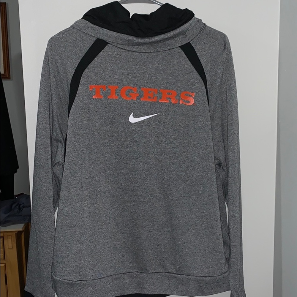 Grey nike Clemson hoodie. Great condition!